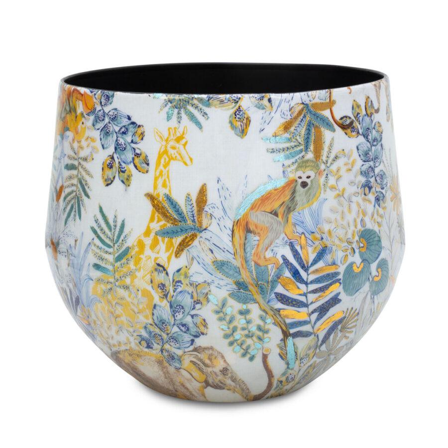 Set treh okrasnih loncev - Cobalt Jungle